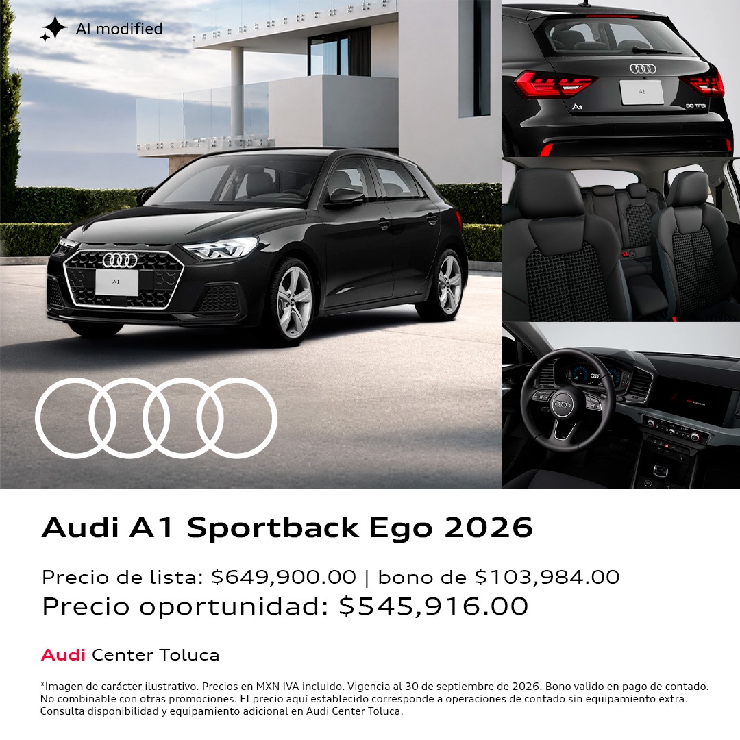 Audi A1 SportBack Ego 2026