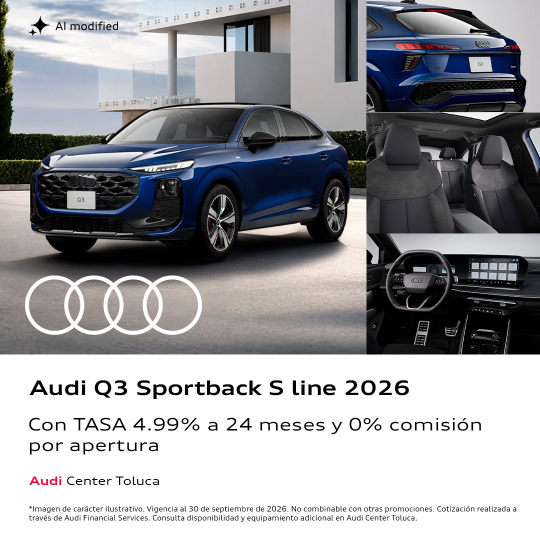 Audi Q3 Sportback S line 2026