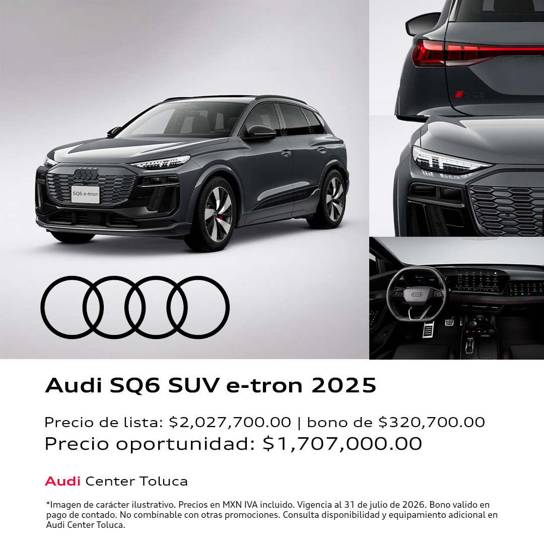 Audi SQ6 SUV e-tron 2025